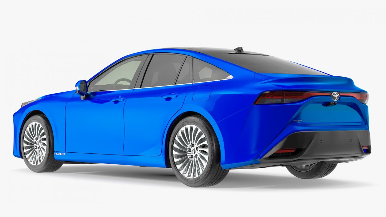 Toyota Mirai Hydrogen Fuel Cell Vehicle Fully Detailed 3D model