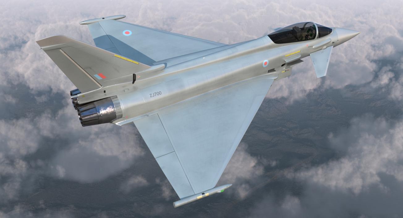 Fighter Eurofighter Typhoon 3D