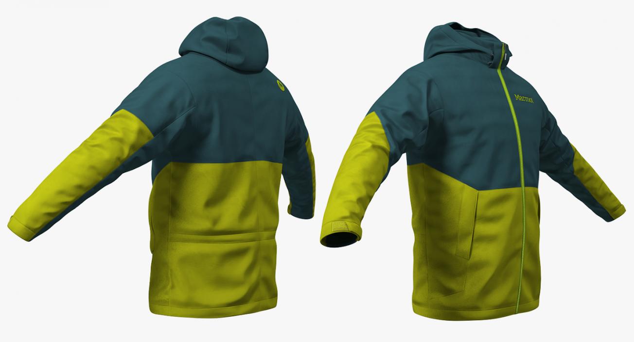 Winter Sport Jacket 3D model
