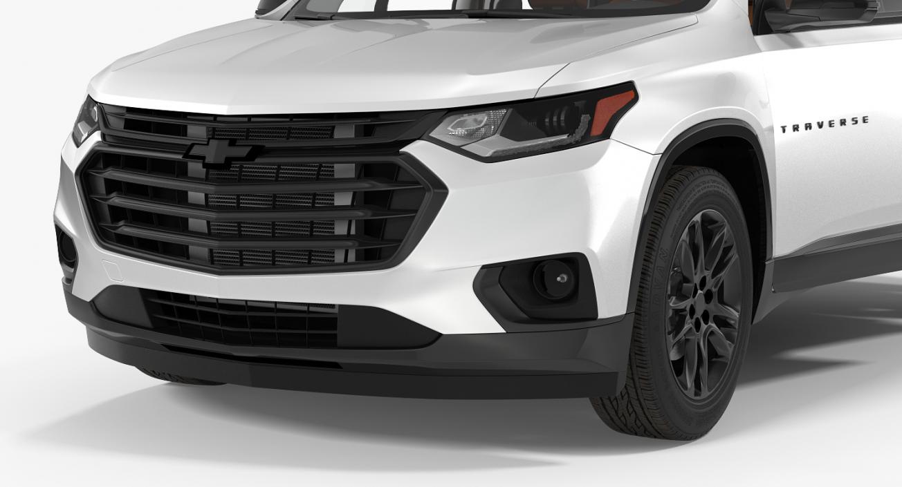 Chevrolet Traverse SUV 2018 Rigged 3D model