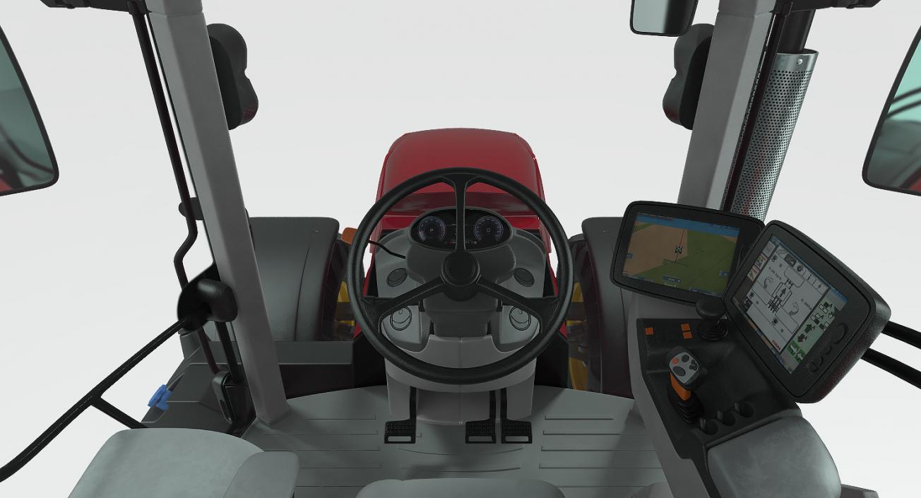 Tractor Generic Detailed Interior Clean 3D model