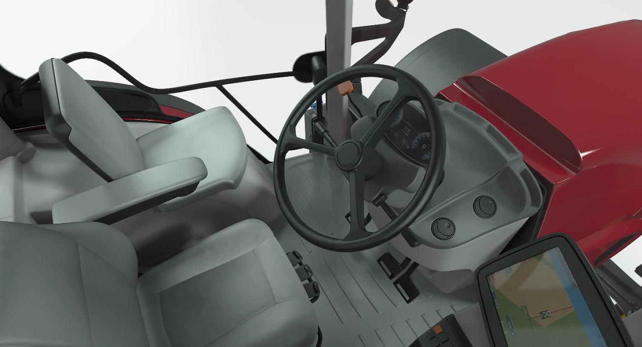 Tractor Generic Detailed Interior Clean 3D model