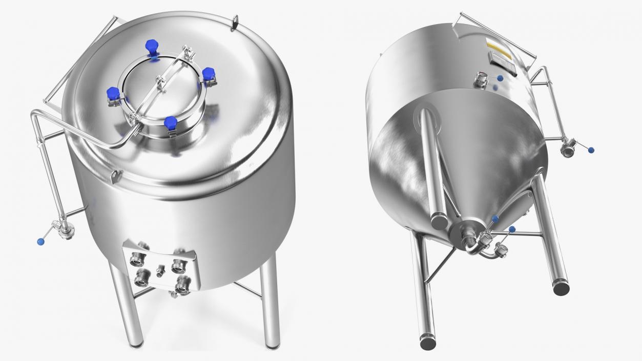 3D model Brewery Fermentation Tank