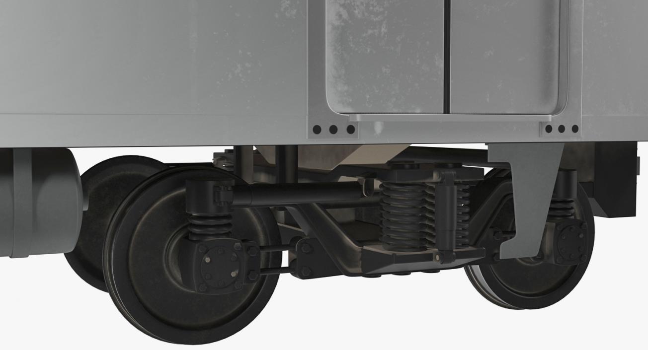 Subway Passanger Wagon R160 Rigged 3D model