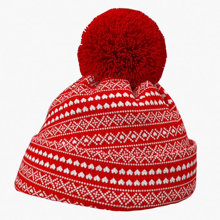 3D model Christmas Winter Hat