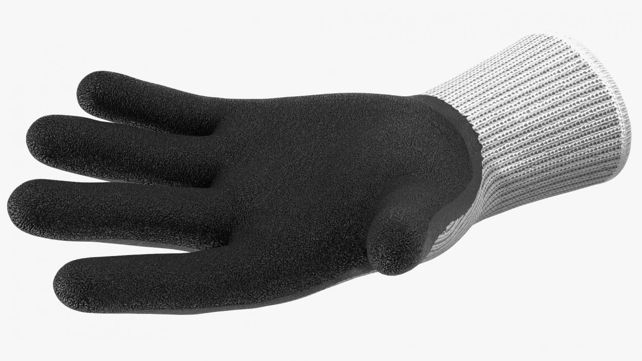 3D Safety Work Gloves model