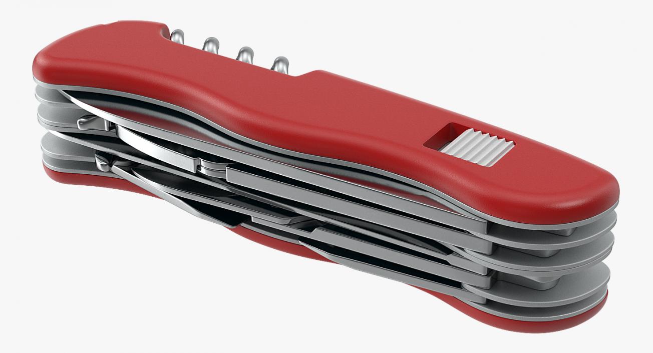 Multipurpose Swiss Knife 3D model
