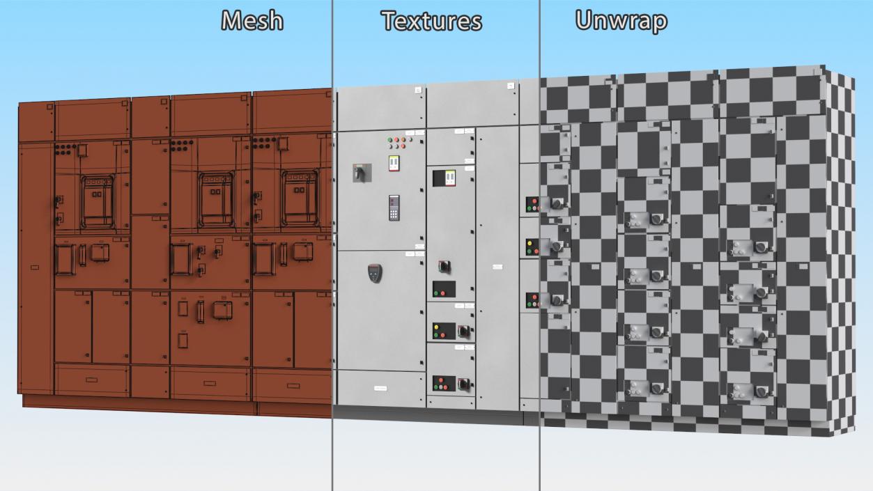 Electrical Panel Board 3D
