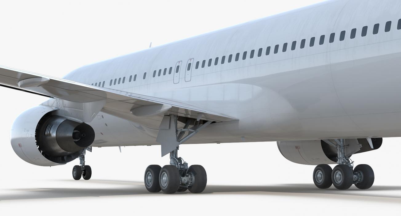 3D Boeing 767-300ER Generic Rigged