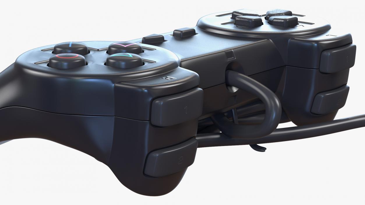 Old Gaming Console Controller 3D model
