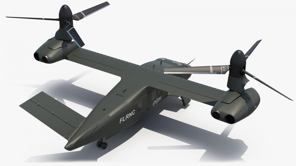 3D model Bell V-280 Valor Tiltrotor Aircraft