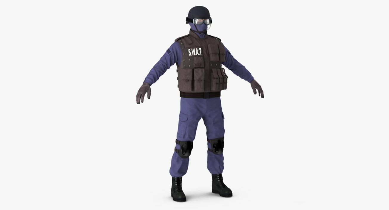 3D SWAT Policeman 2