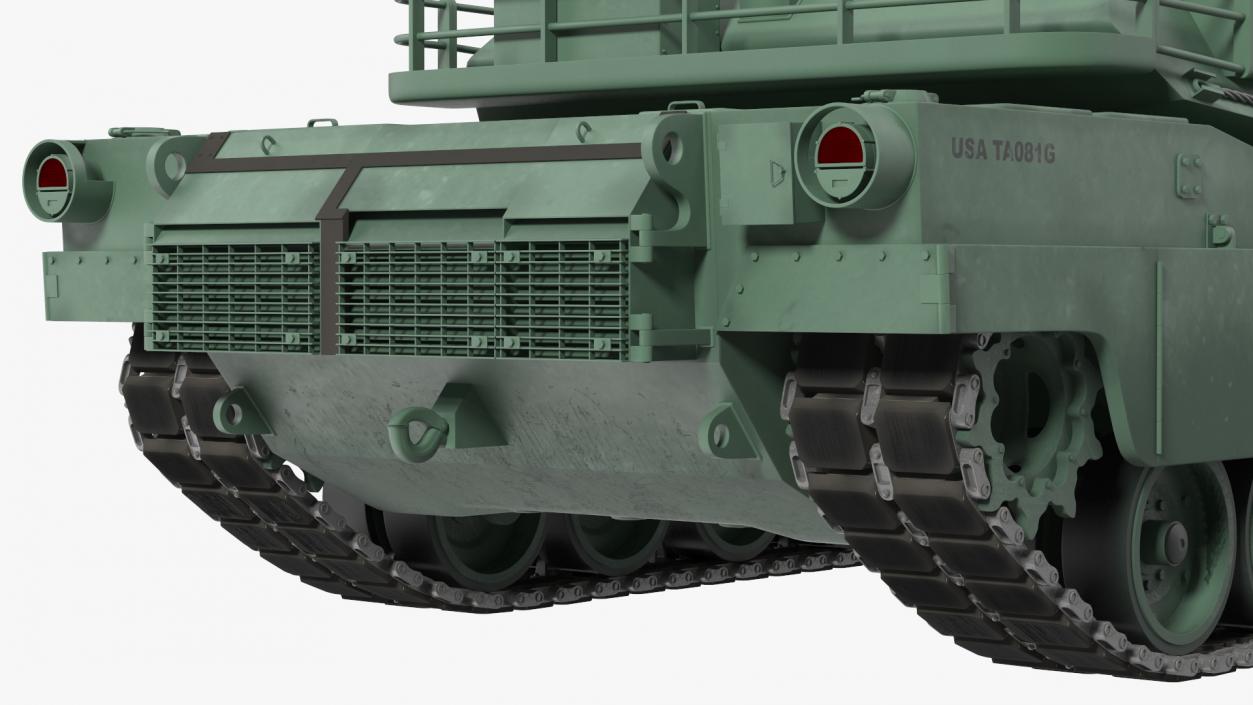 3D Toy M1 Abrams 2 Green