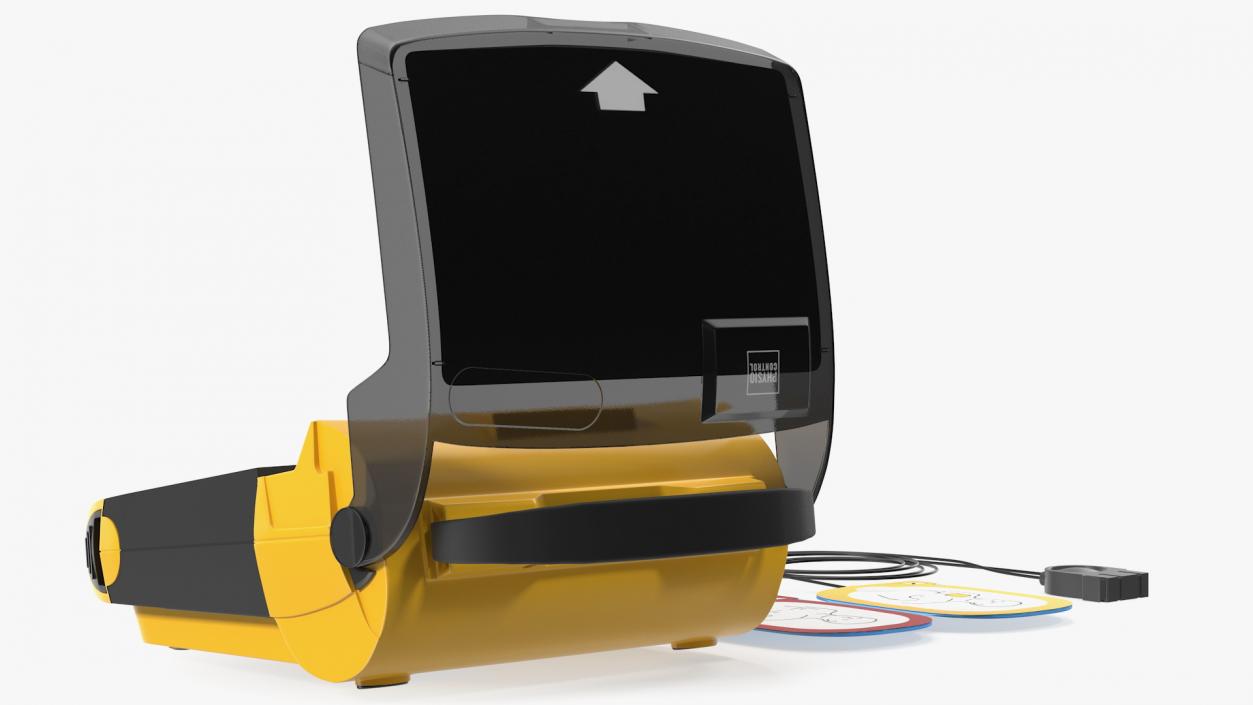Physio Control Lifepak CR Plus AED 3D model