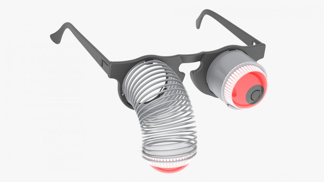 Springy Pop Out Eye Glasses 3D