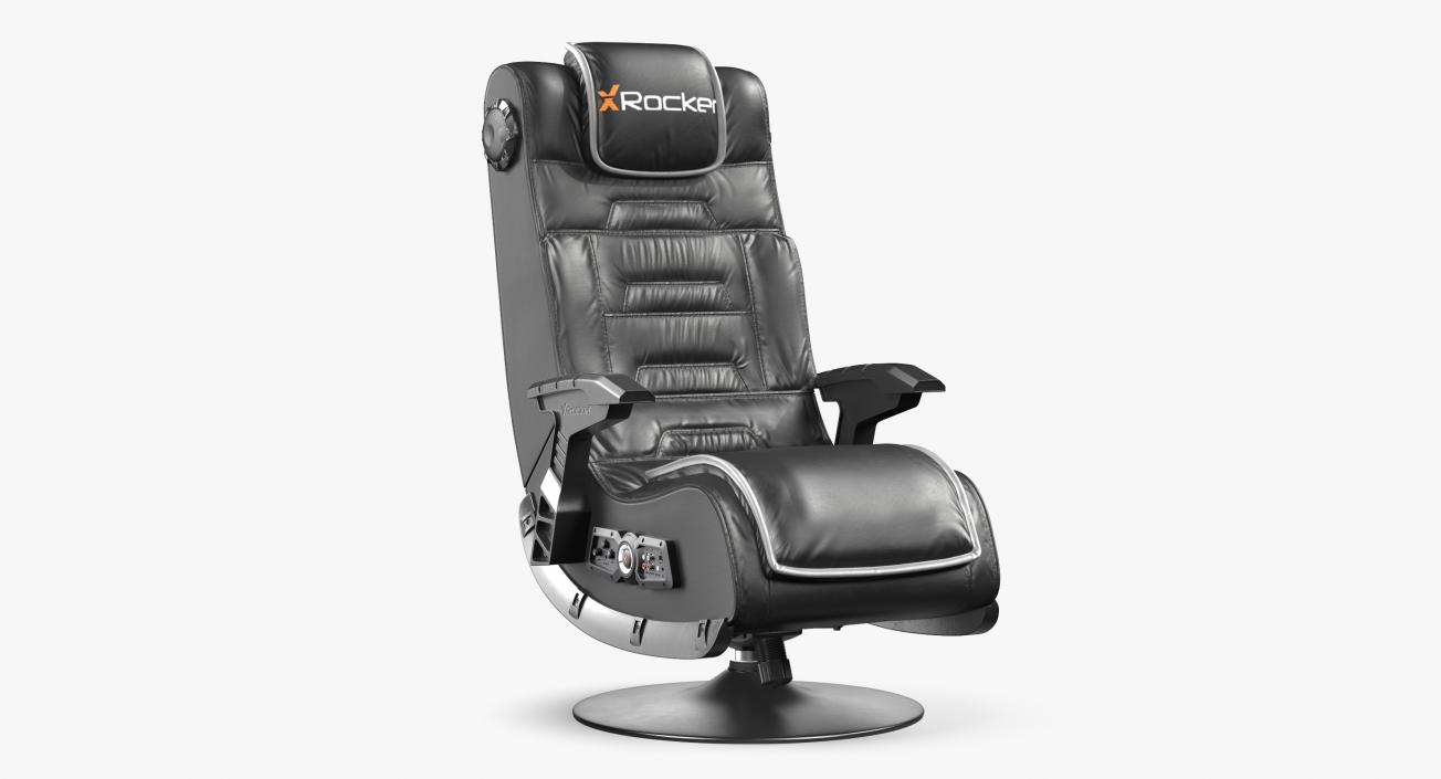 3D model Gaming Chair XRocker Pro Series Pedestal