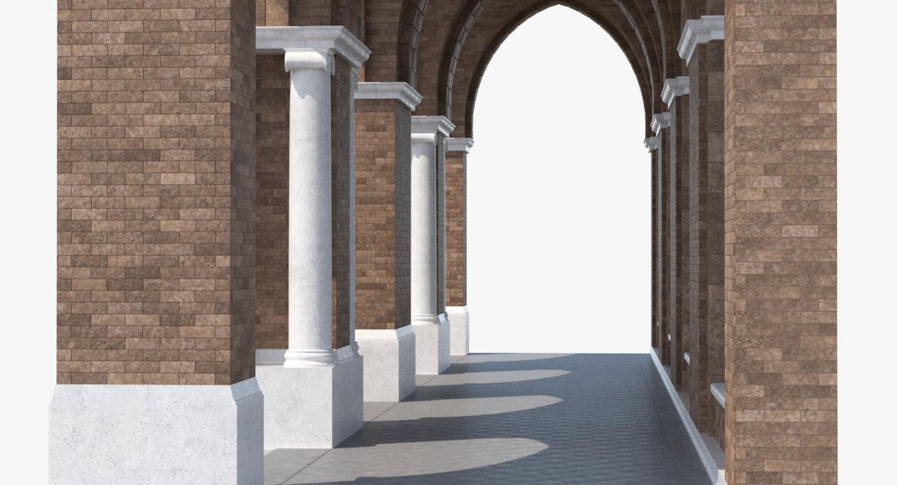 Greco Roman Architecture Elements Collection 3D model