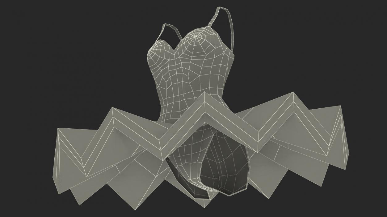 Ballet Tutu Dress 3D