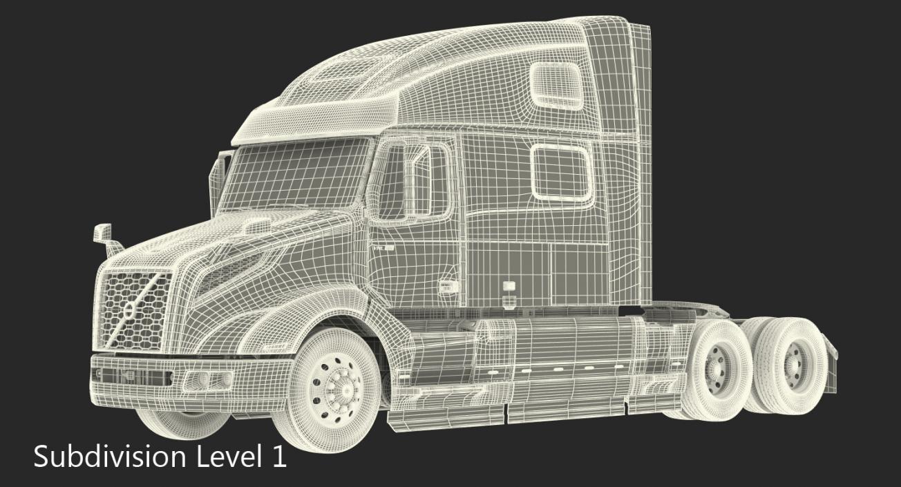 Volvo VNL 860 Truck 2018 3D model