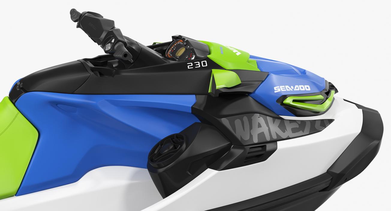 Sea Doo Jet Ski Wake Pro230 3D