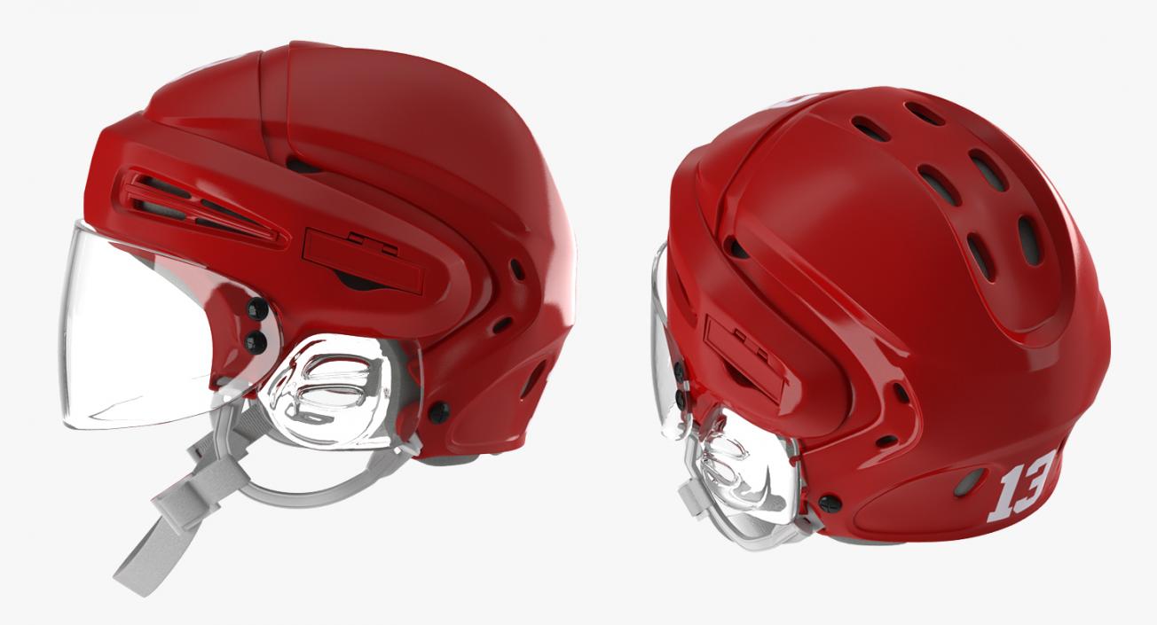 3D Hockey Player Generic 2 model