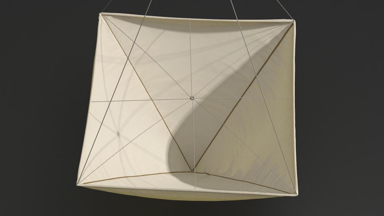 Leonardo da Vinci Parachute Prototype 3D