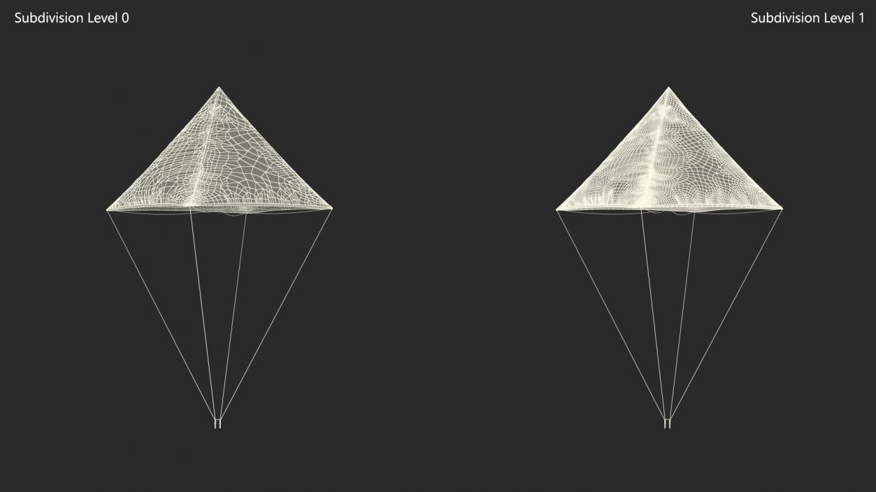 Leonardo da Vinci Parachute Prototype 3D