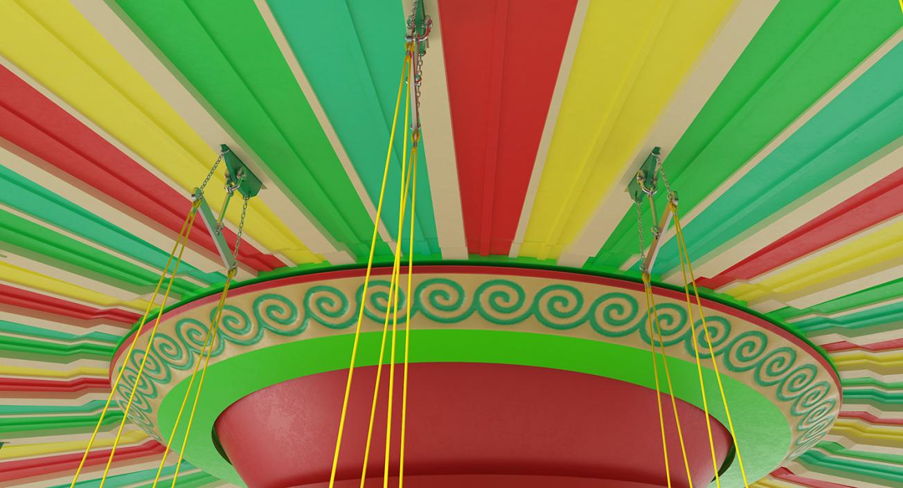 Swing Ride Rigged 3D