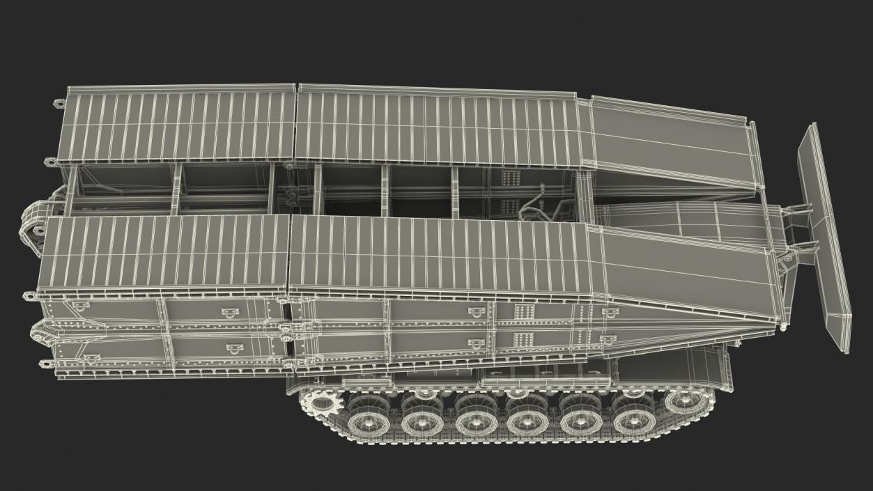 3D model Armored Bridge M60A1 AVLB Camo