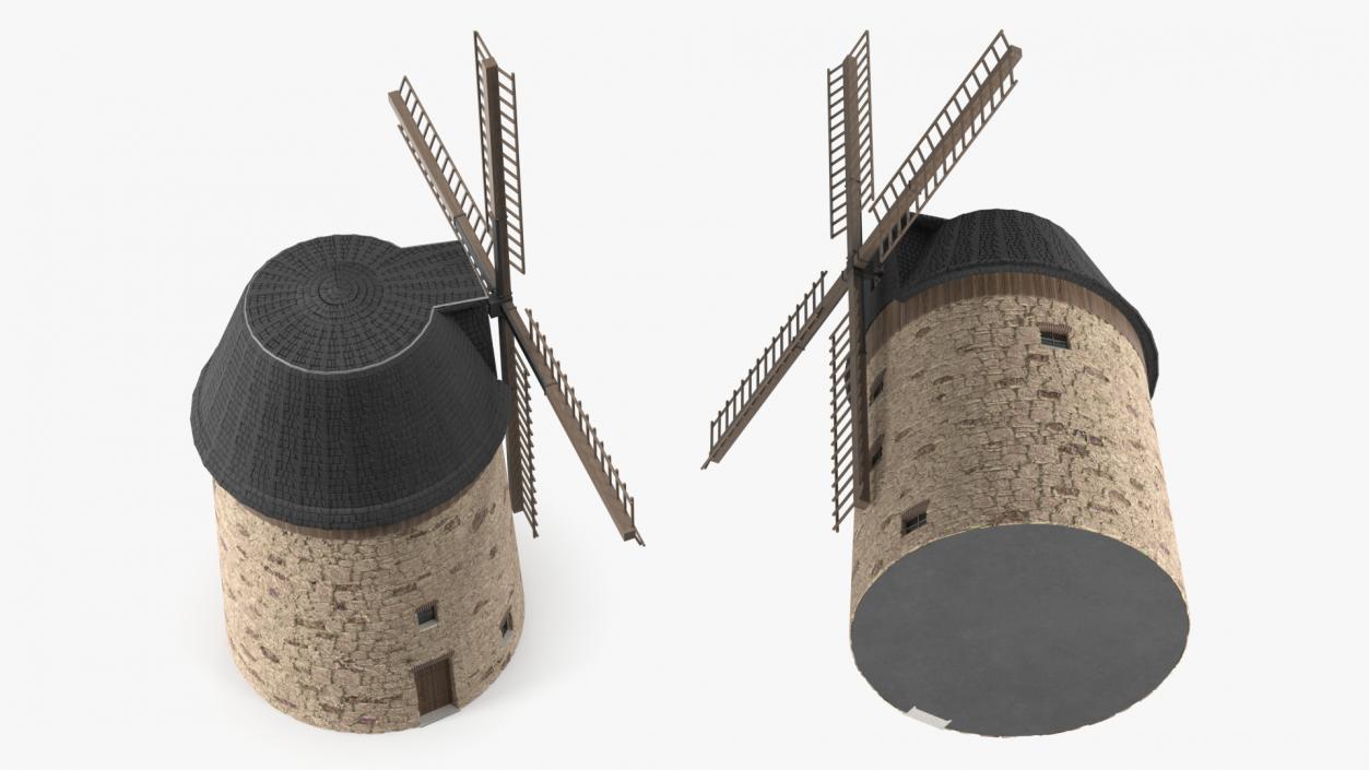 3D Village Windmill