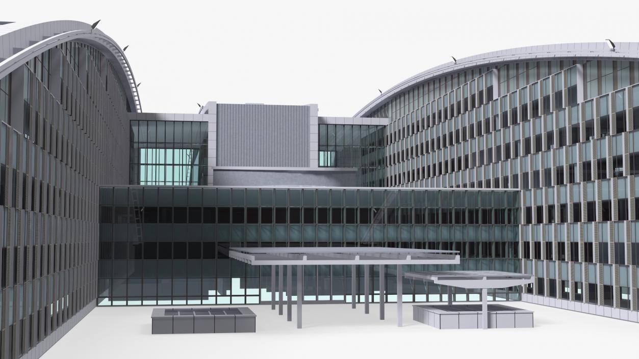 3D NATO Headquarters Building