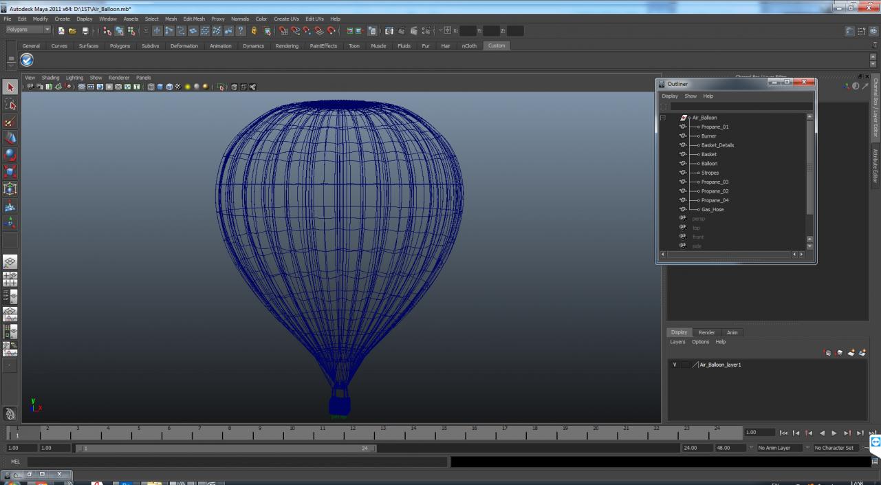 3D Air Balloon