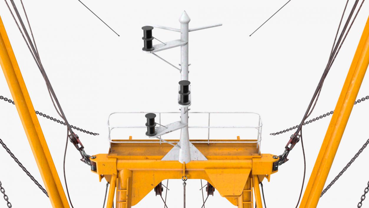 Trawler Mast 3D