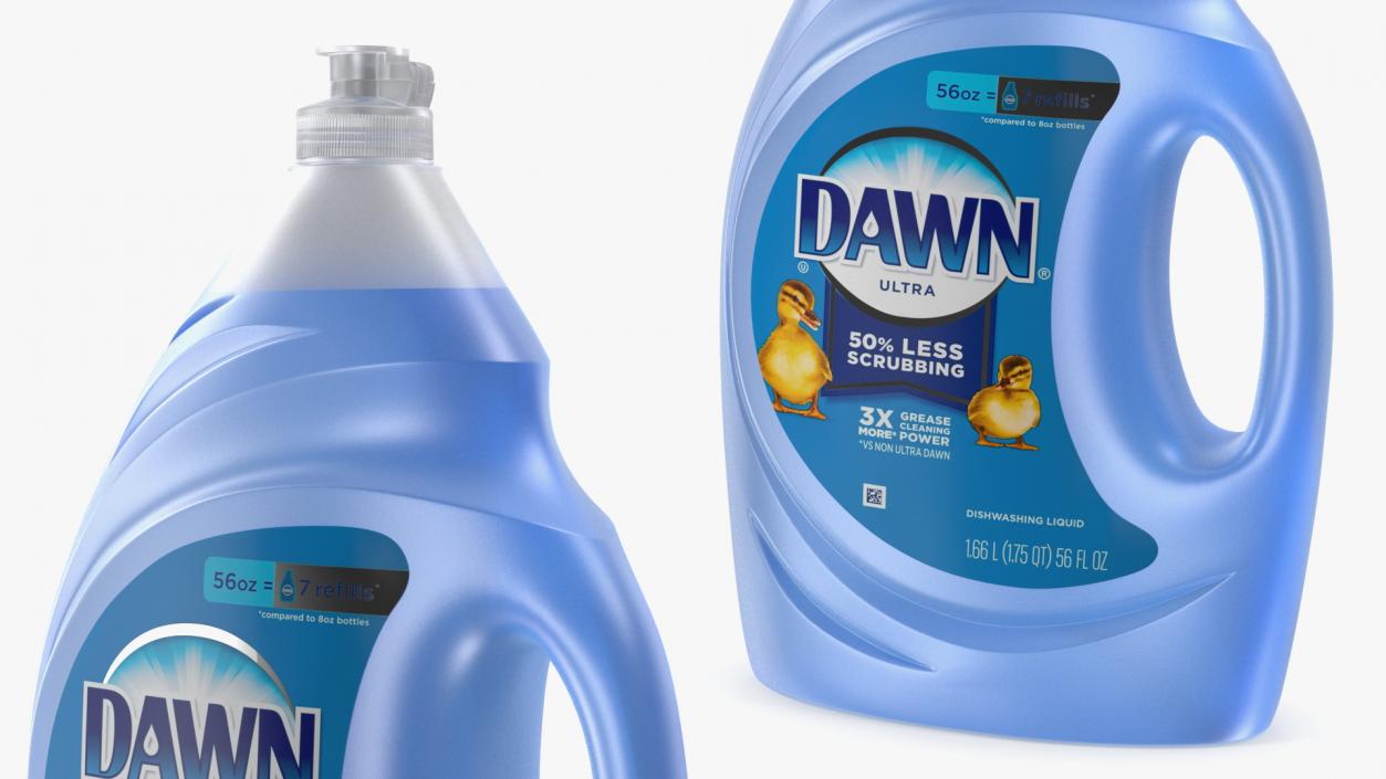 3D model Dawn Ultra Dish Soap