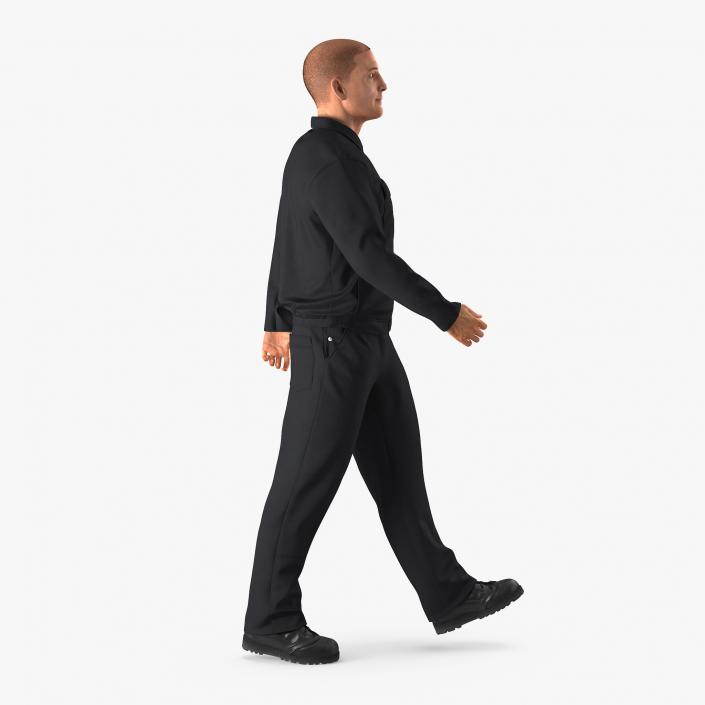 Worker Walking Pose 3D model