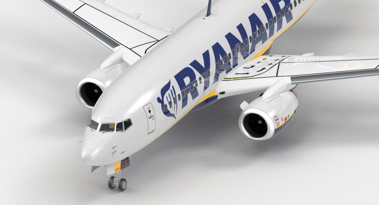 Boeing 737-700 Ryanair 3D