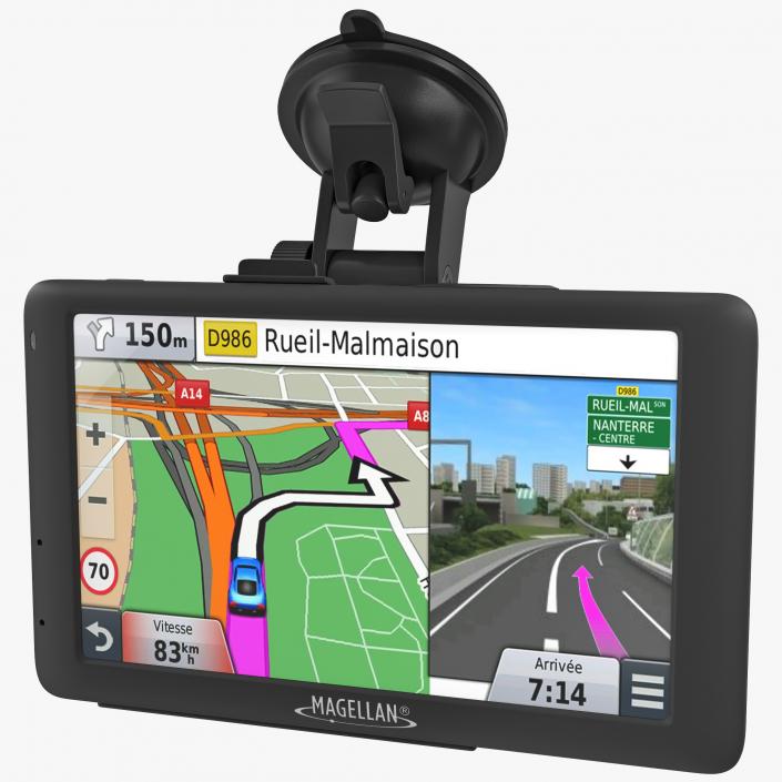 Car GPS Magellan RoadMate 6630T LM 3D model