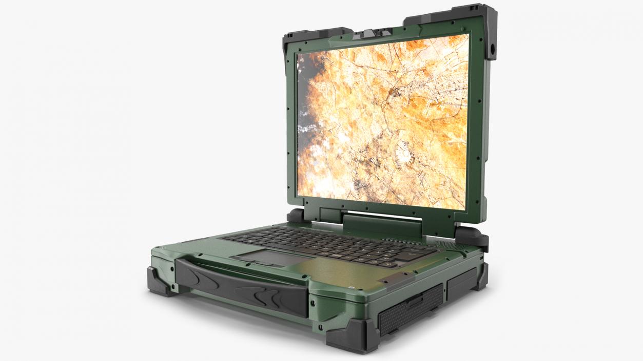 Rocky RK12 Army Laptop 3D