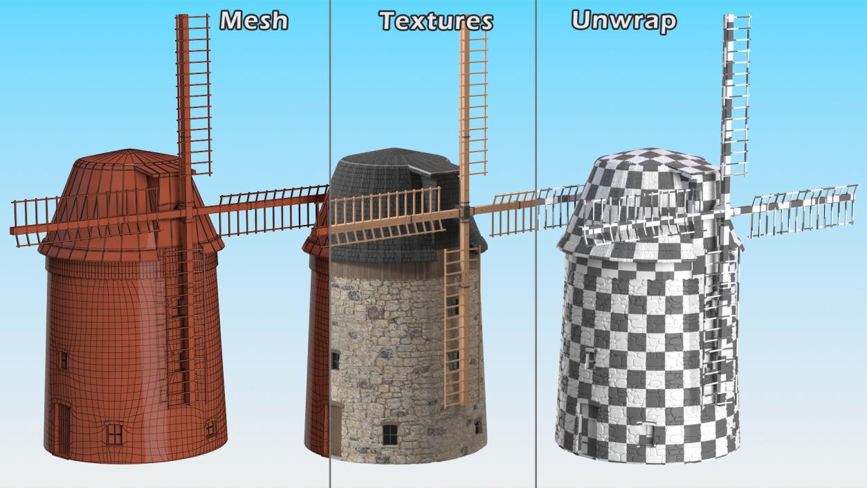 3D model Windmill