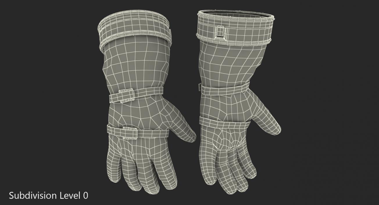 3D Boeing Spacesuit Gloves model