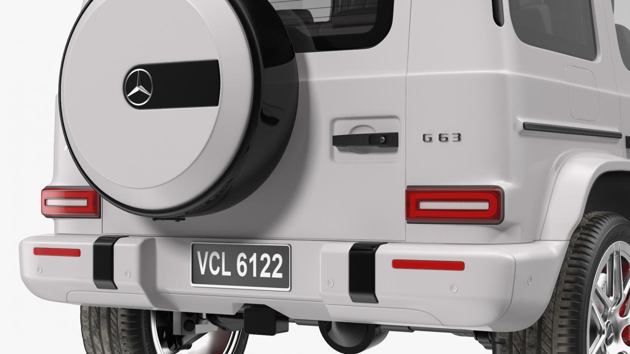 3D model Mercedes-Benz G63 AMG SUV