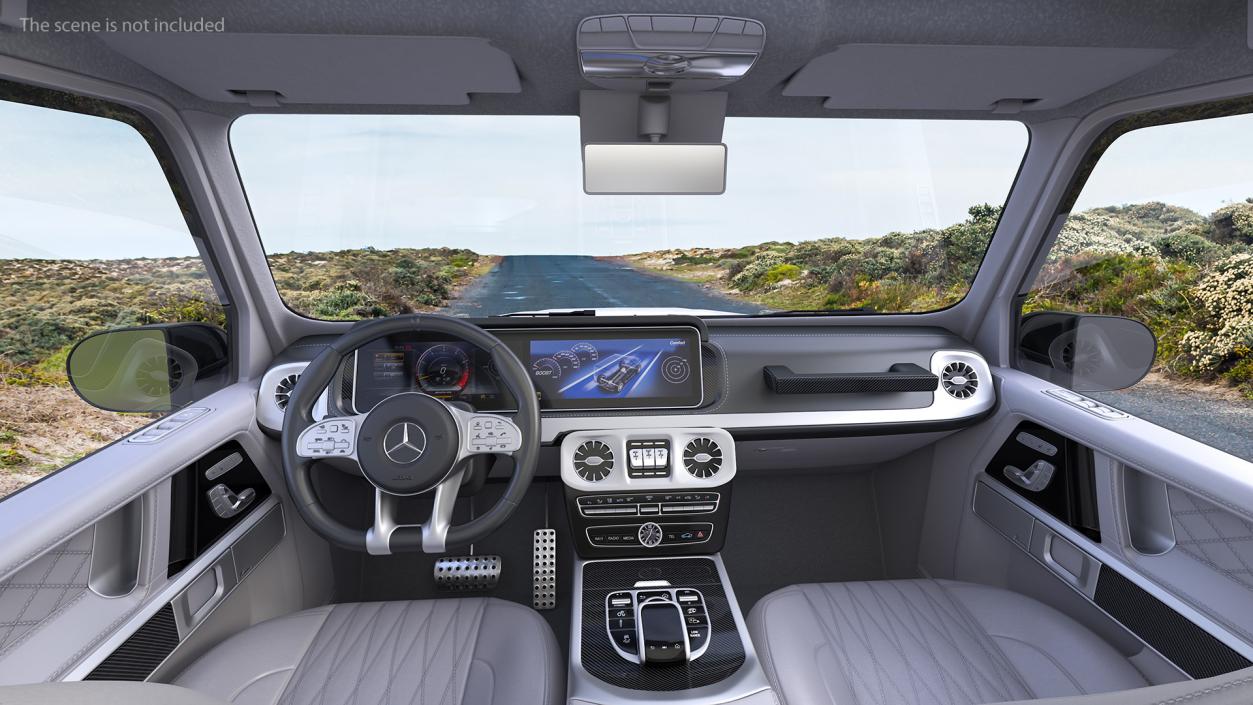3D model Mercedes-Benz G63 AMG SUV