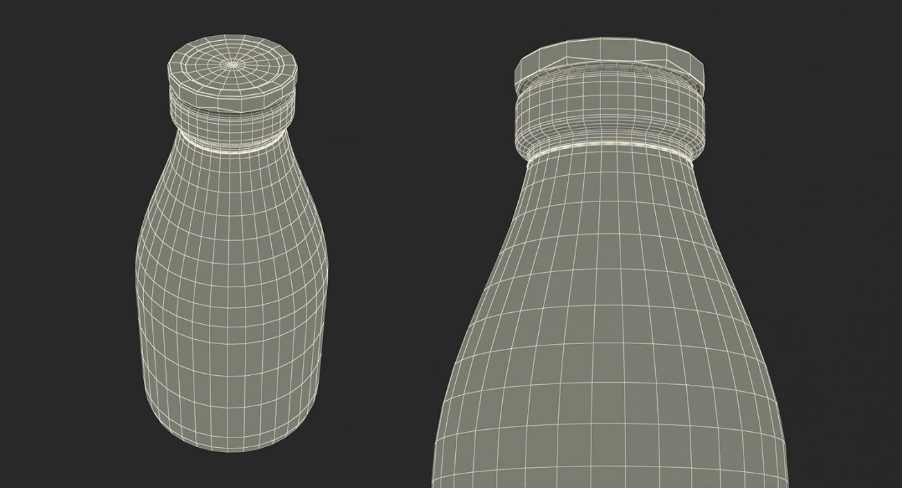 Glass Bottles Collection 3D model