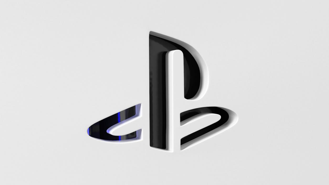 3D Sony Playstation 5 model
