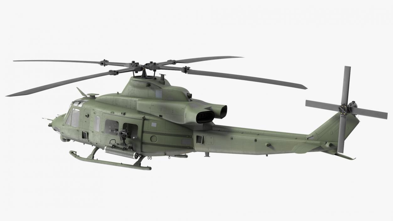 Military Medium Utility Helicopter 3D model