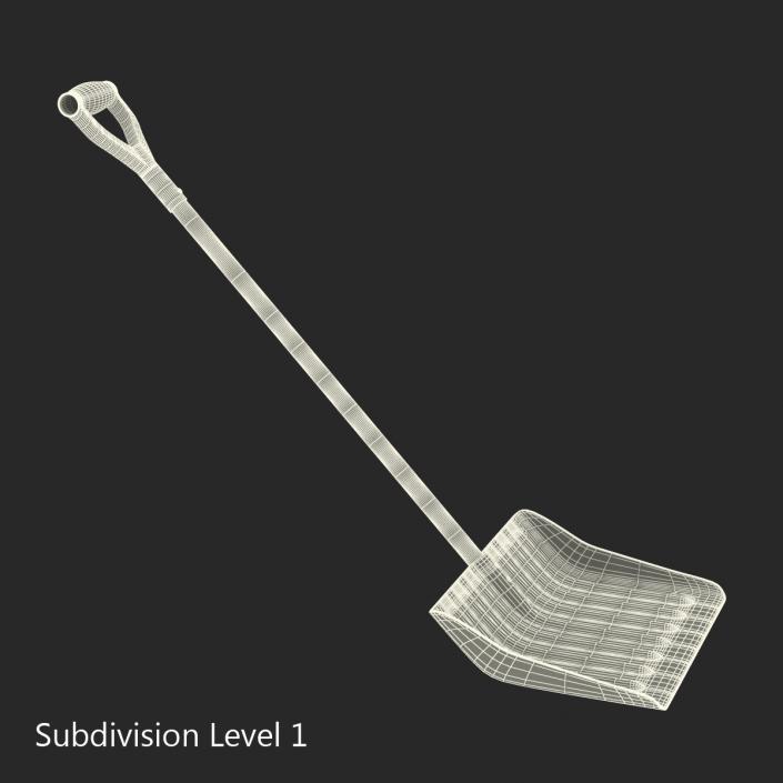 Snow or Utility Shovel 3D