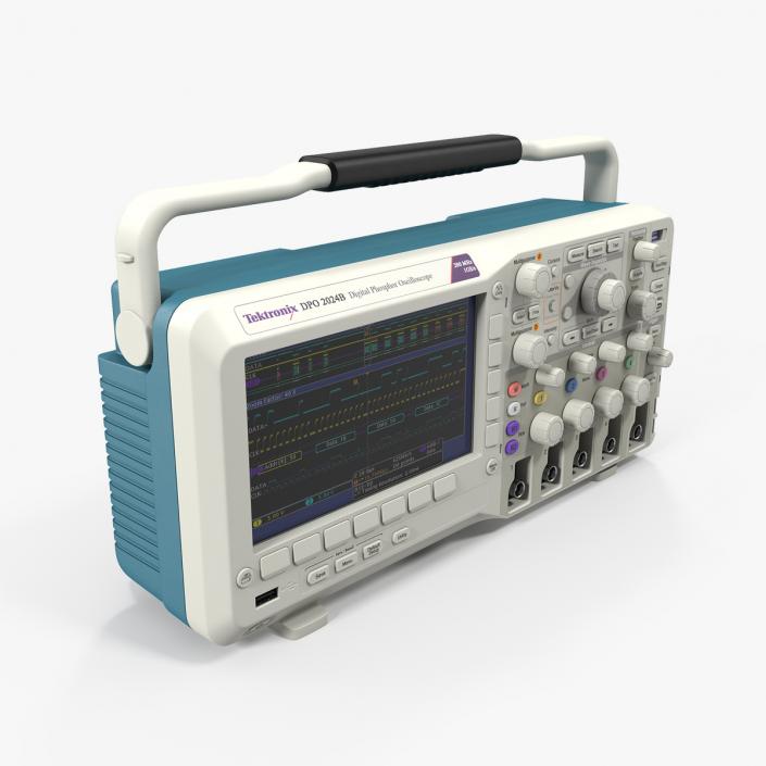 3D Tektronix Oscilloscope DPO2000B