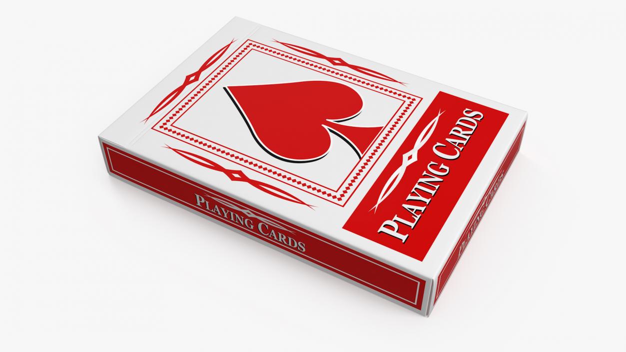 3D Playing Cards Pack model
