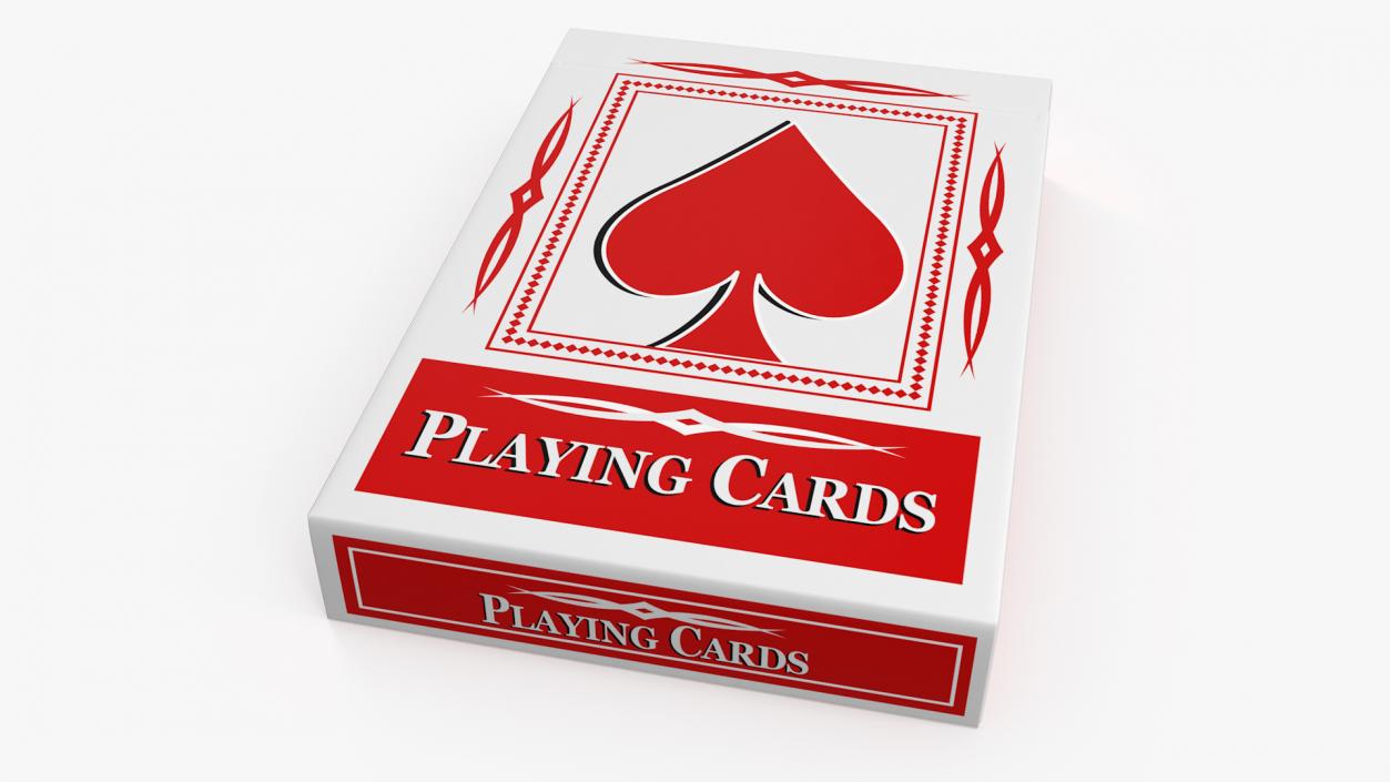 3D Playing Cards Pack model
