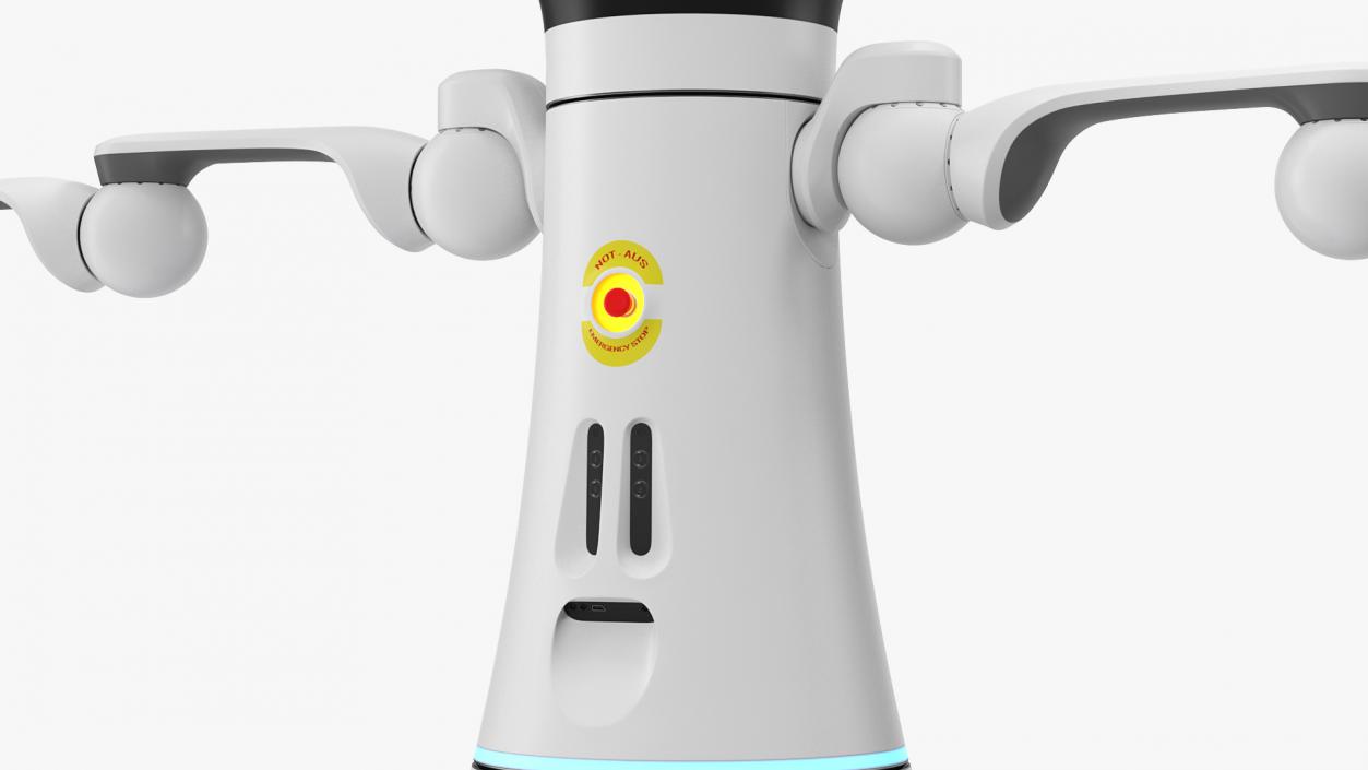 Careobot 4 Service Robot 3D model
